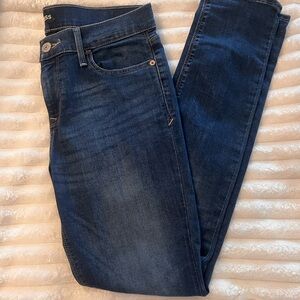 Express Super Soft Super Skinny Dark Blue Denim Jeans